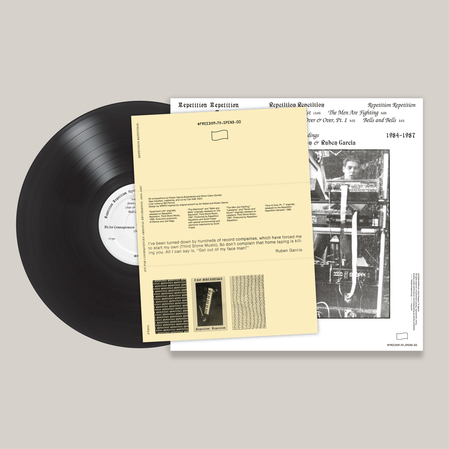 Repetition Repetition - Fit for Consequences: Original Recordings, 1984–1987