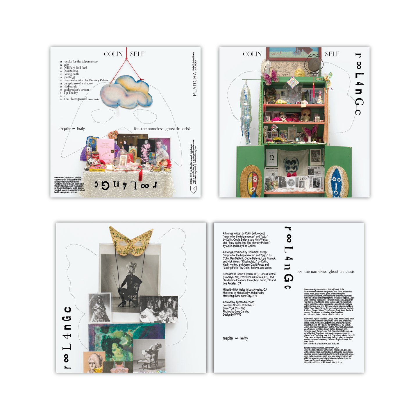 Colin Self - respite ∞ levity for the nameless ghost in crisis