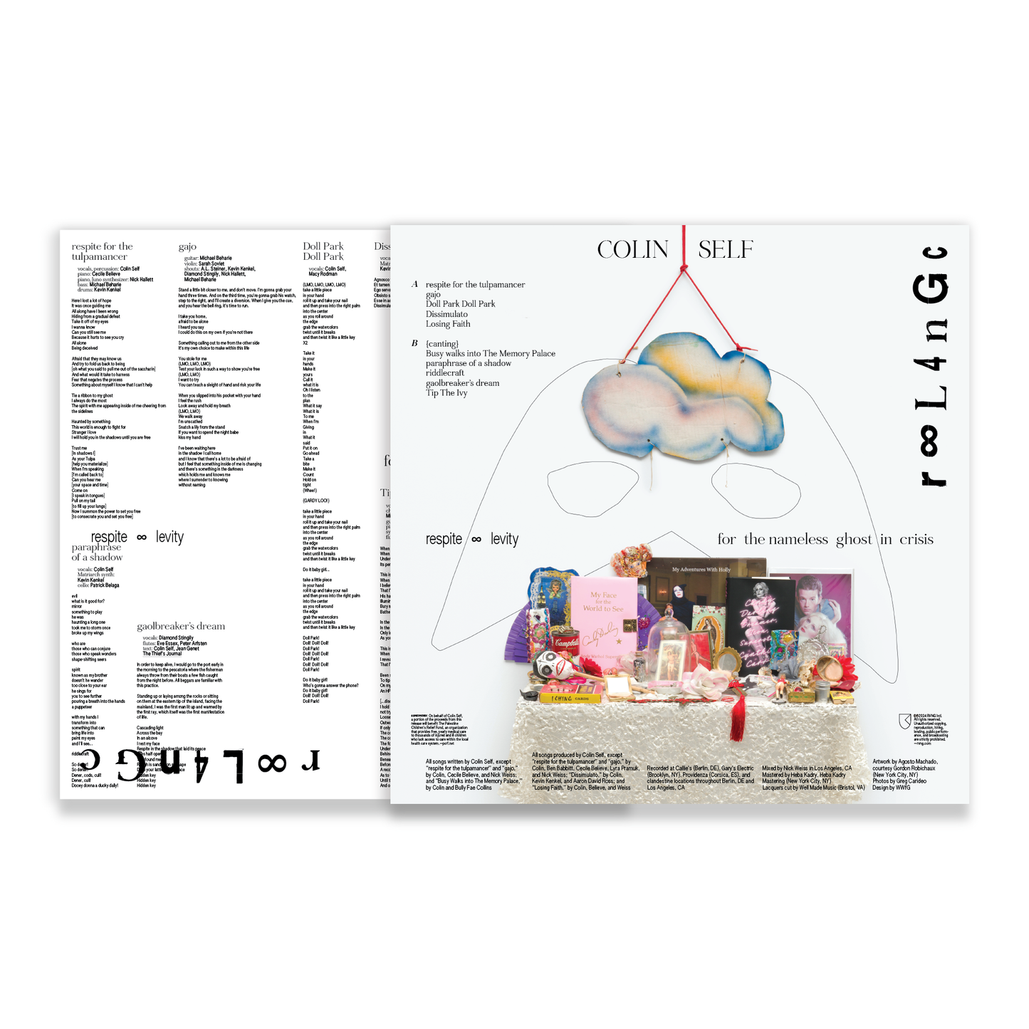 Colin Self - respite ∞ levity for the nameless ghost in crisis