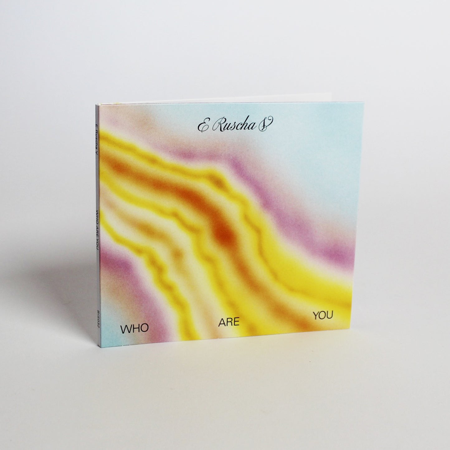 E Ruscha V - Who Are You