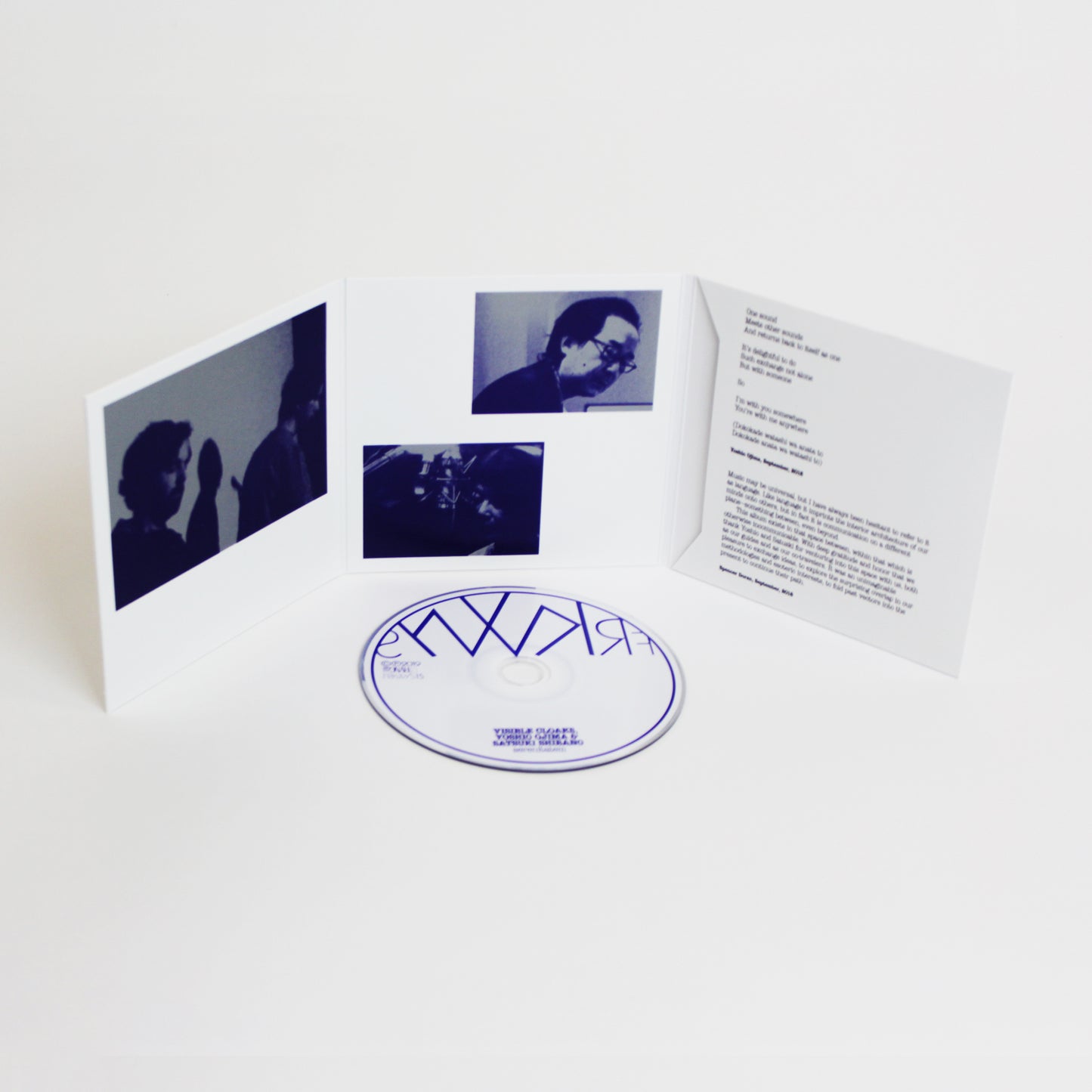 FRKWYS Vol. 15: Visible Cloaks, Yoshio Ojima & Satsuki Shibano - serenitatem
