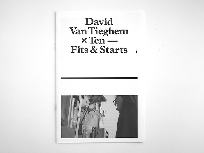 FRKWYS Vol. 10: Fits & Starts <span>David Van Tieghem x Ten</span>