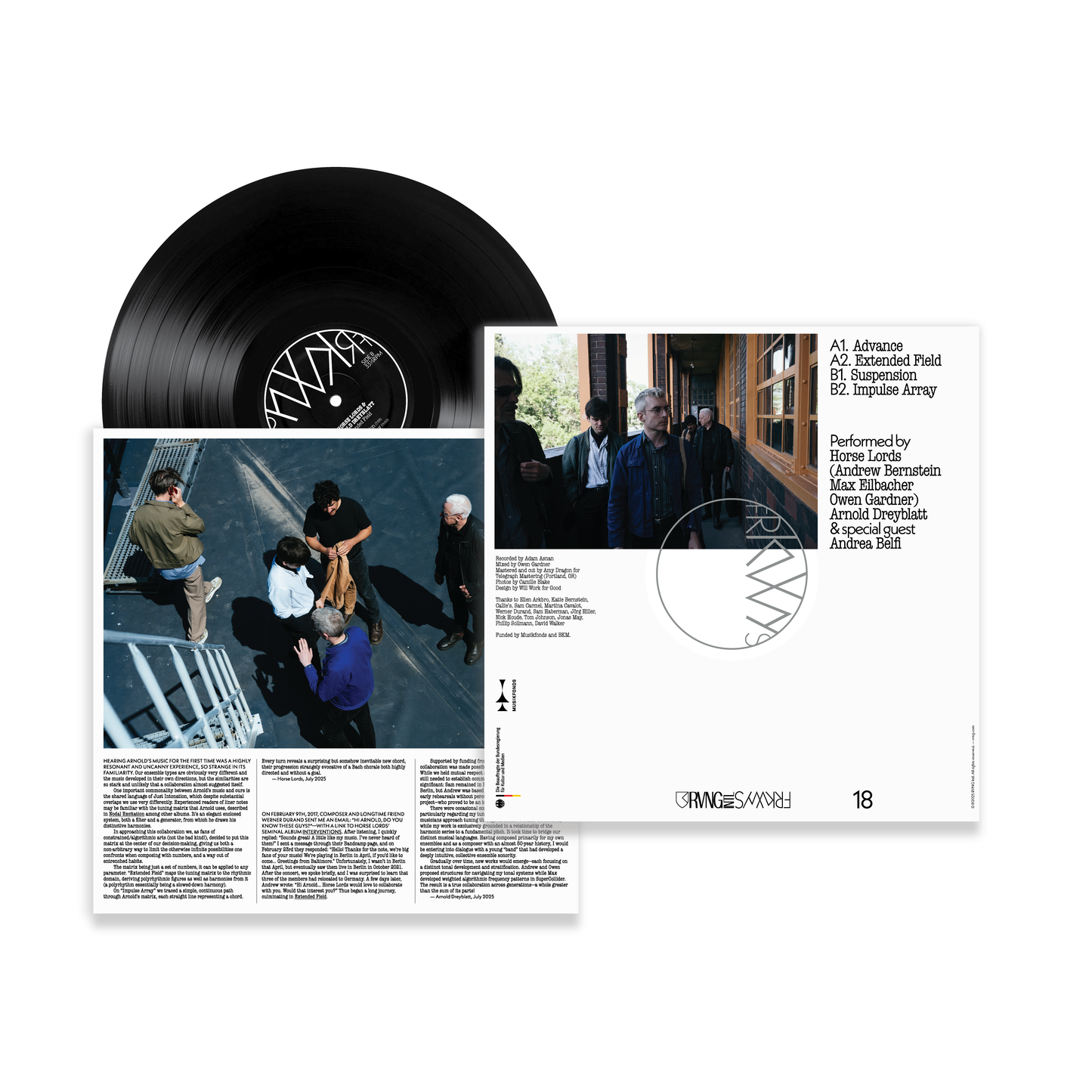 FRKWYS Vol. 18: Extended Field - Horse Lords & Arnold Dreyblatt