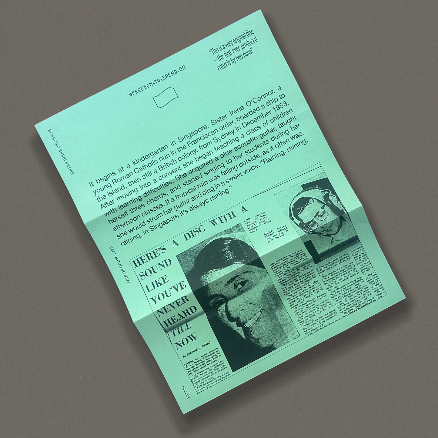 Sister Irene O'Connor - Fire of God's Love