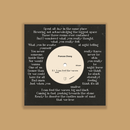 Frances Chang - I can feel the waves