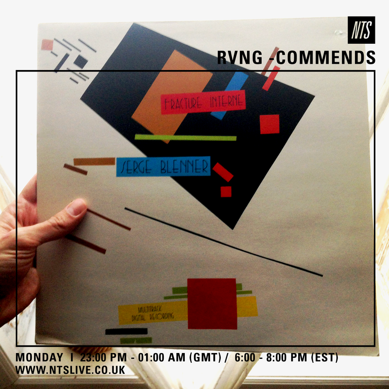 RVNG COMMENDS - March 7th, 2016