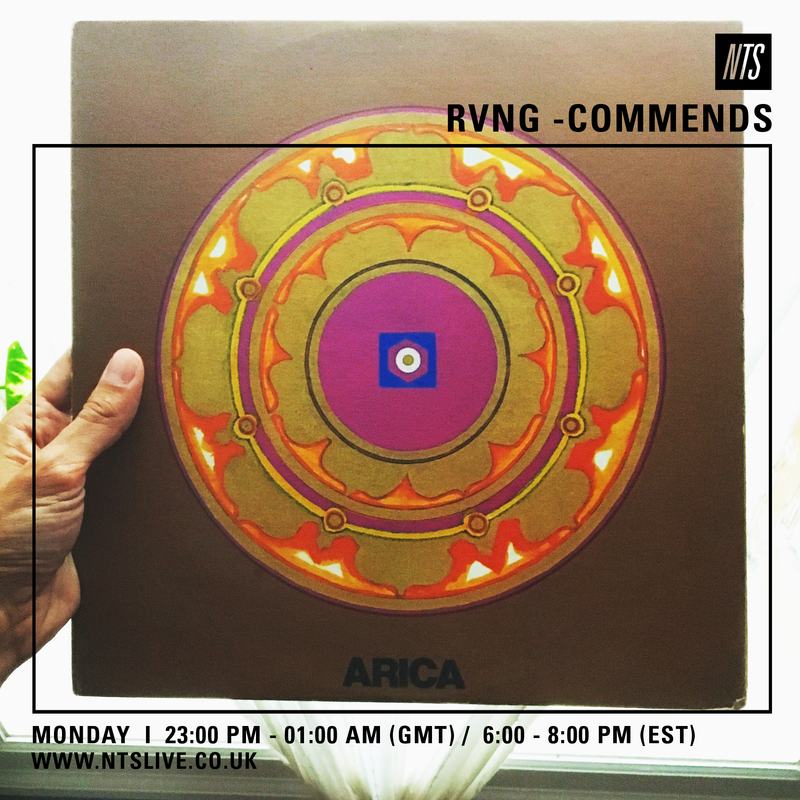 RVNG COMMENDS - September 19, 2016