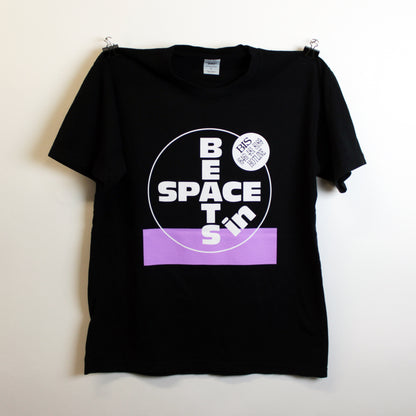 Beats In Space Hotline Tee (Black and Purple)