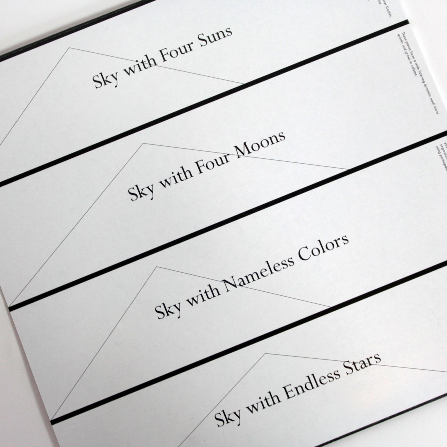 Oliver Coates - John Luther Adams Canticles of the Sky / Three High Places