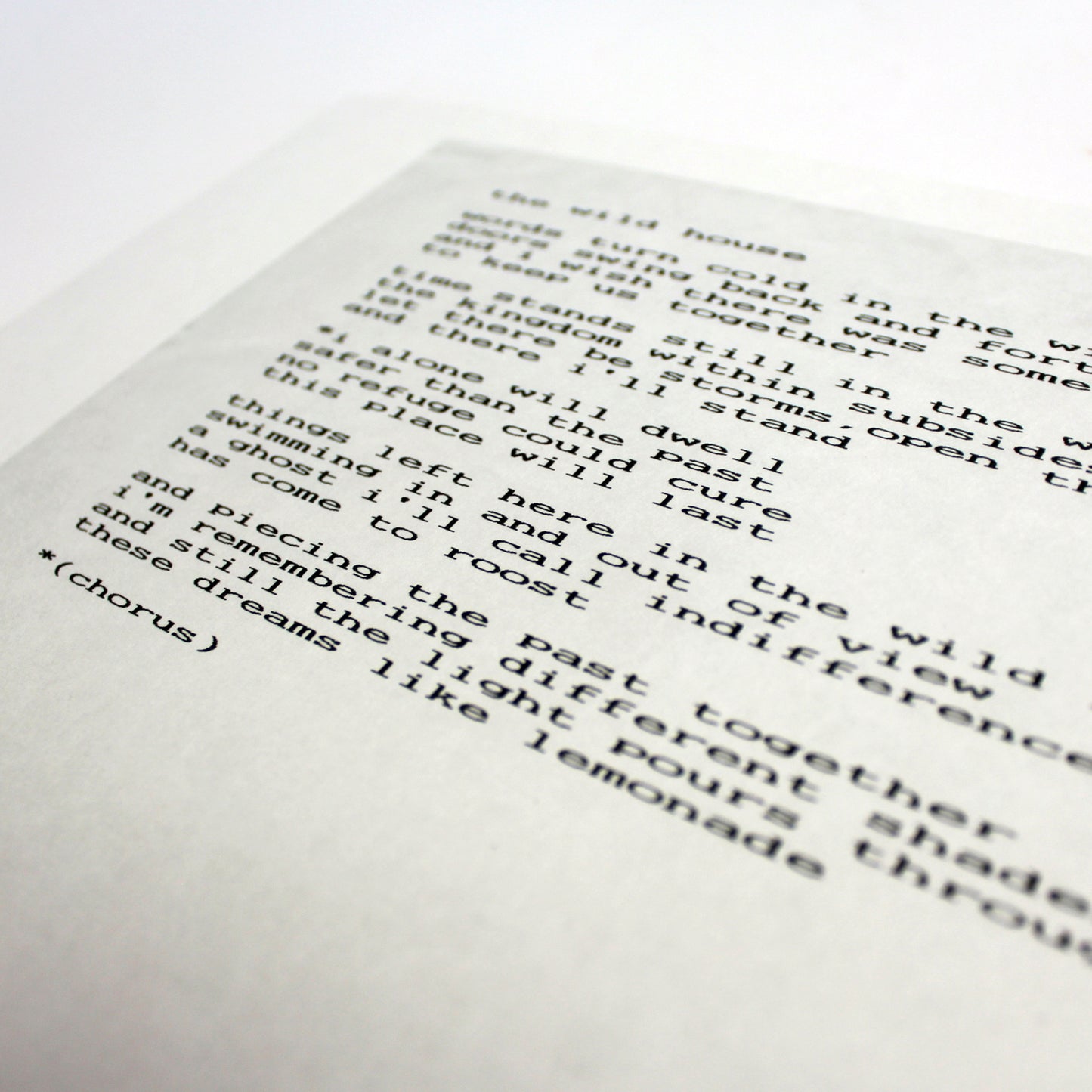 Mark Renner - Few Traces