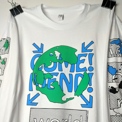 Come! Mend! World Tee