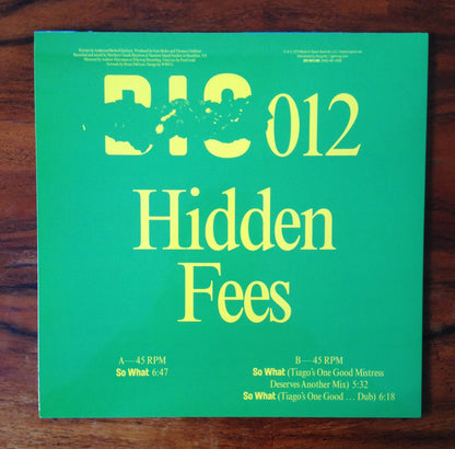So What <span>Hidden Fees</span>